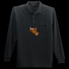 Long Sleeve Silk Touch Polo with Pocket Thumbnail