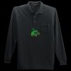 Long Sleeve Silk Touch Polo with Pocket Thumbnail