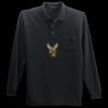 Long Sleeve Silk Touch Polo with Pocket Thumbnail
