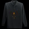 Long Sleeve Silk Touch Polo with Pocket Thumbnail