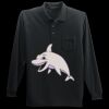 Long Sleeve Silk Touch Polo with Pocket Thumbnail