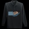 Long Sleeve Silk Touch Polo with Pocket Thumbnail