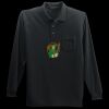 Long Sleeve Silk Touch Polo with Pocket Thumbnail