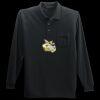 Long Sleeve Silk Touch Polo with Pocket Thumbnail