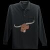 Long Sleeve Silk Touch Polo with Pocket Thumbnail