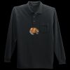 Long Sleeve Silk Touch Polo with Pocket Thumbnail