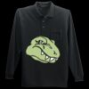 Long Sleeve Silk Touch Polo with Pocket Thumbnail