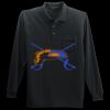 Long Sleeve Silk Touch Polo with Pocket Thumbnail