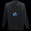 Long Sleeve Silk Touch Polo with Pocket Thumbnail