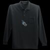 Long Sleeve Silk Touch Polo with Pocket Thumbnail