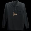 Long Sleeve Silk Touch Polo with Pocket Thumbnail