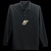 Long Sleeve Silk Touch Polo with Pocket Thumbnail