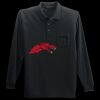 Long Sleeve Silk Touch Polo with Pocket Thumbnail