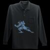 Long Sleeve Silk Touch Polo with Pocket Thumbnail