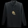 Long Sleeve Silk Touch Polo with Pocket Thumbnail