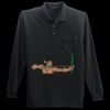 Long Sleeve Silk Touch Polo with Pocket Thumbnail