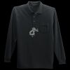 Long Sleeve Silk Touch Polo with Pocket Thumbnail