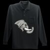Long Sleeve Silk Touch Polo with Pocket Thumbnail