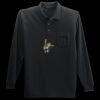 Long Sleeve Silk Touch Polo with Pocket Thumbnail