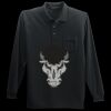 Long Sleeve Silk Touch Polo with Pocket Thumbnail