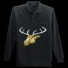 Long Sleeve Silk Touch Polo with Pocket Thumbnail