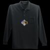 Long Sleeve Silk Touch Polo with Pocket Thumbnail