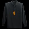 Long Sleeve Silk Touch Polo with Pocket Thumbnail