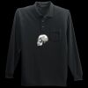 Long Sleeve Silk Touch Polo with Pocket Thumbnail