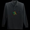 Long Sleeve Silk Touch Polo with Pocket Thumbnail