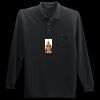 Long Sleeve Silk Touch Polo with Pocket Thumbnail