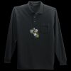 Long Sleeve Silk Touch Polo with Pocket Thumbnail