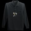 Long Sleeve Silk Touch Polo with Pocket Thumbnail