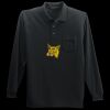 Long Sleeve Silk Touch Polo with Pocket Thumbnail