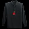 Long Sleeve Silk Touch Polo with Pocket Thumbnail