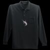 Long Sleeve Silk Touch Polo with Pocket Thumbnail
