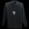 Long Sleeve Silk Touch Polo with Pocket Thumbnail