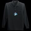 Long Sleeve Silk Touch Polo with Pocket Thumbnail