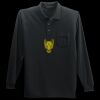Long Sleeve Silk Touch Polo with Pocket Thumbnail