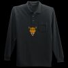 Long Sleeve Silk Touch Polo with Pocket Thumbnail