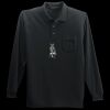 Long Sleeve Silk Touch Polo with Pocket Thumbnail