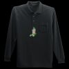 Long Sleeve Silk Touch Polo with Pocket Thumbnail