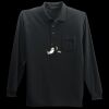 Long Sleeve Silk Touch Polo with Pocket Thumbnail