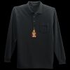 Long Sleeve Silk Touch Polo with Pocket Thumbnail