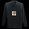 Long Sleeve Silk Touch Polo with Pocket Thumbnail