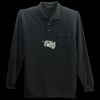 Long Sleeve Silk Touch Polo with Pocket Thumbnail