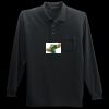 Long Sleeve Silk Touch Polo with Pocket Thumbnail