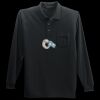 Long Sleeve Silk Touch Polo with Pocket Thumbnail
