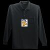 Long Sleeve Silk Touch Polo with Pocket Thumbnail
