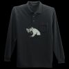 Long Sleeve Silk Touch Polo with Pocket Thumbnail