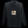 Long Sleeve Silk Touch Polo with Pocket Thumbnail